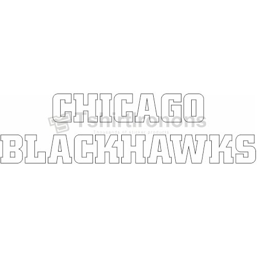 Chicago Blackhawks T-shirts Iron On Transfers N115